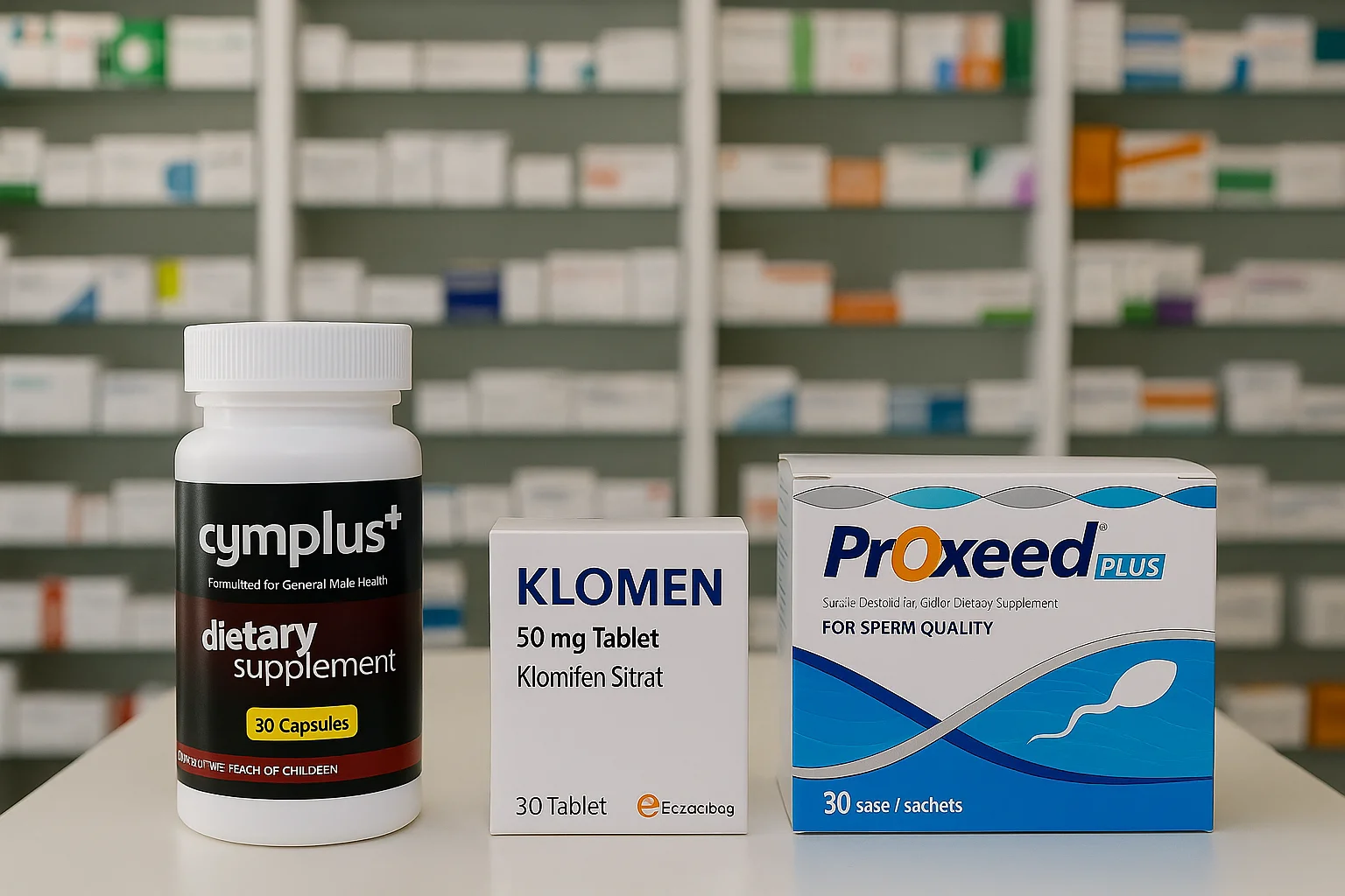 Eczanede Satılan Sperm Artırıcı İlaçlar Nelerdir?